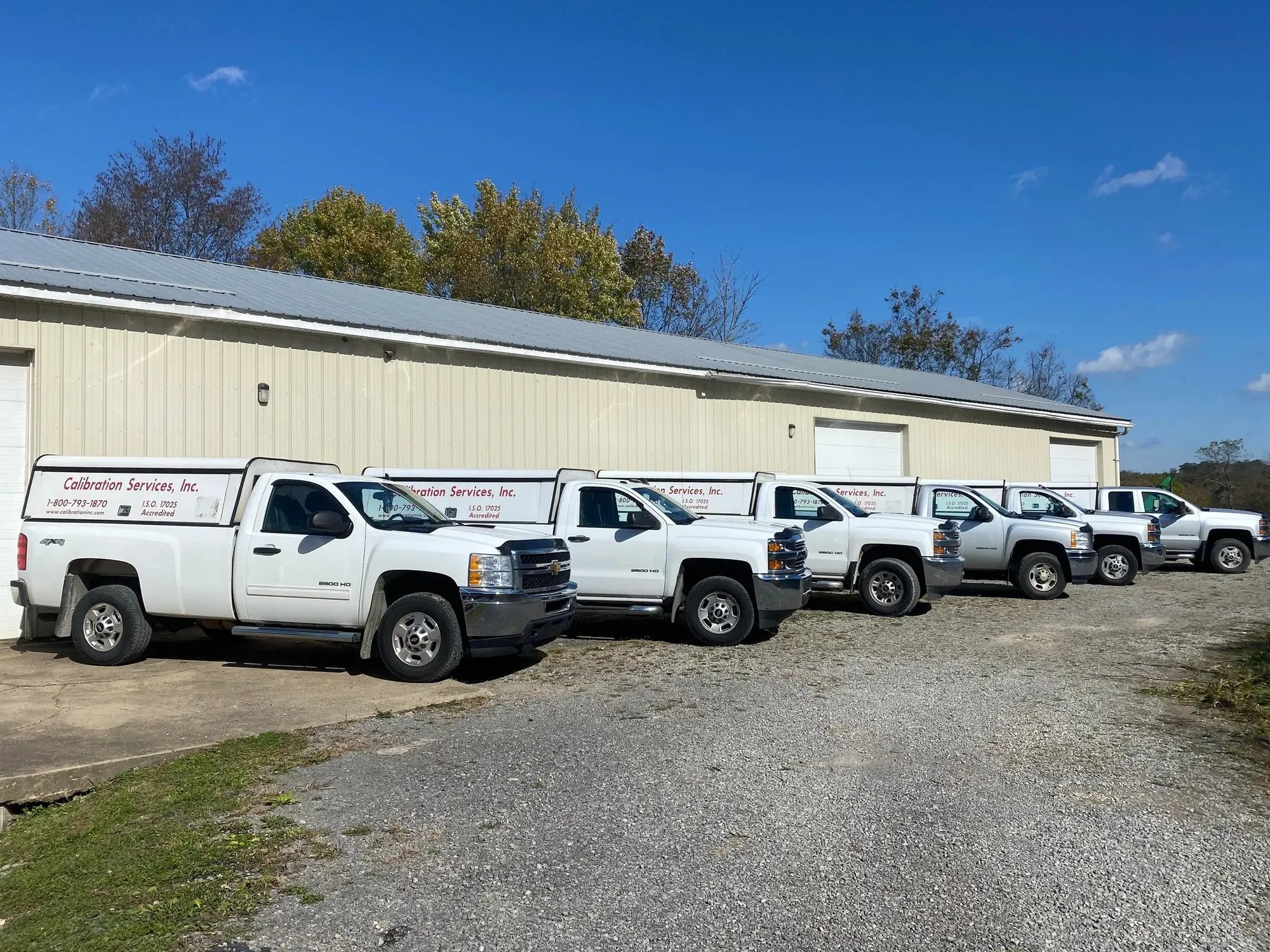 Image of CSI calibration vehicles